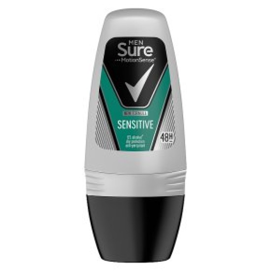 Sure Men Sensitive Antiperspirant Roll-on Deodorant (50ml) 